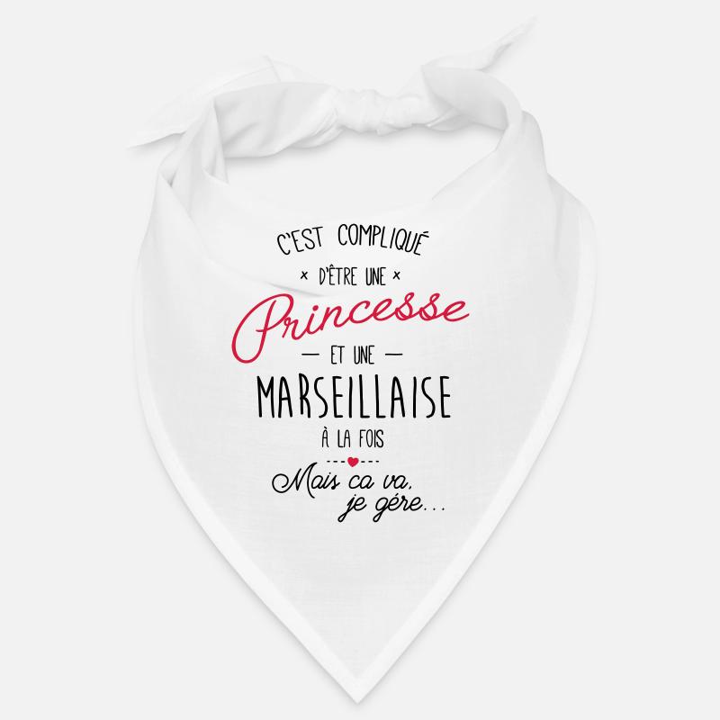 princesse et Marseillaise Bandana