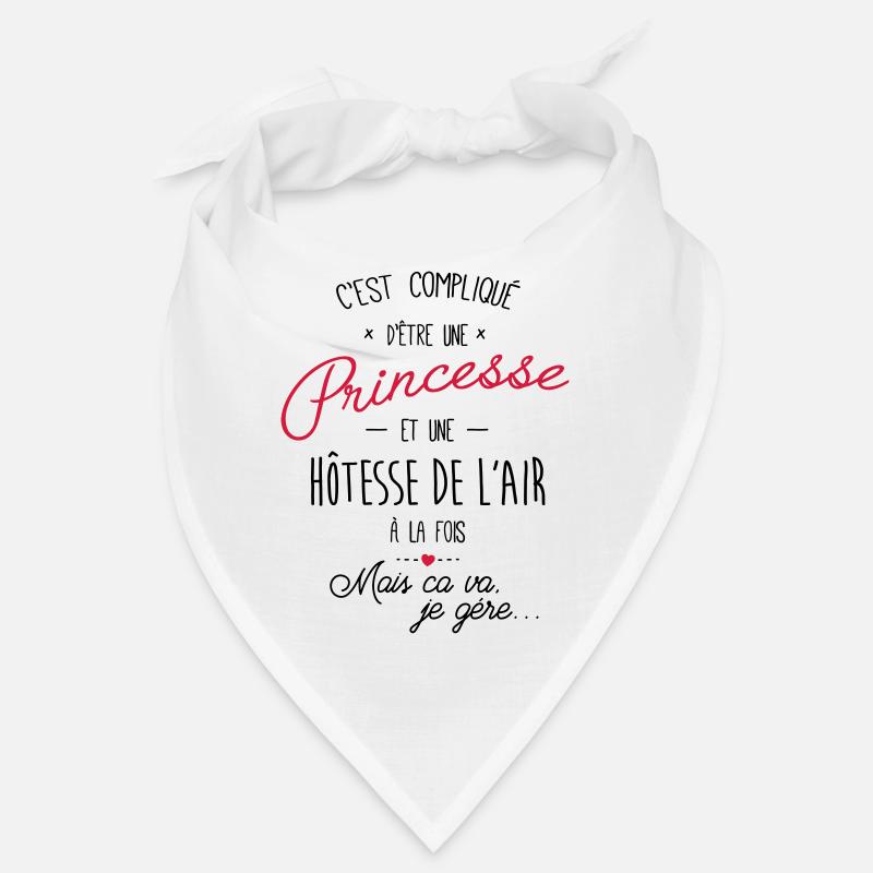 princesse et Hôtesse de l'air Bandana