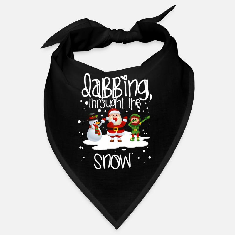 Dab Santa Gift Christmas Christmas Dabbing Bandana