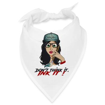 Snapback Girl blank - Bandana - Weiß - Vorne
