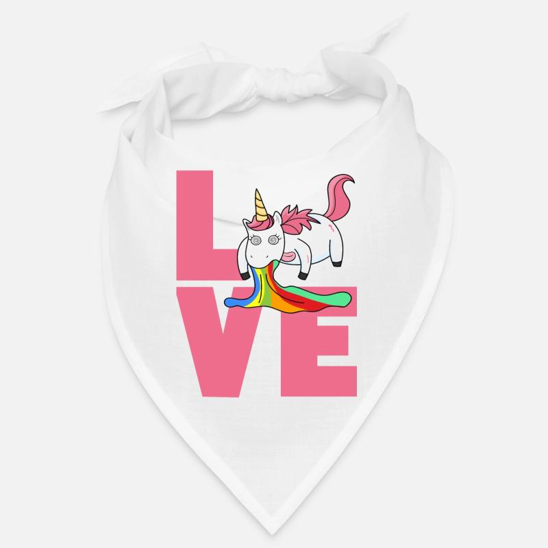 Aimer la licorne Bandana