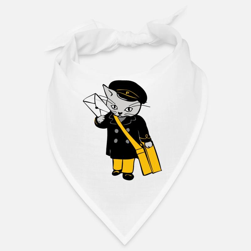 post cat dhl german post postmen cat letter Bandana