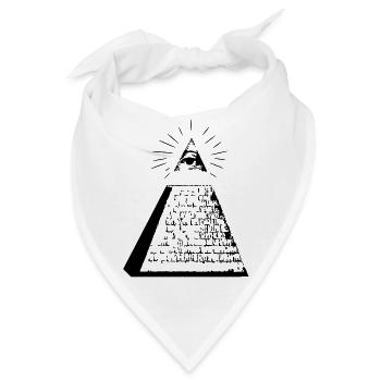 Illuminati - Bandana - Weiß - Vorne
