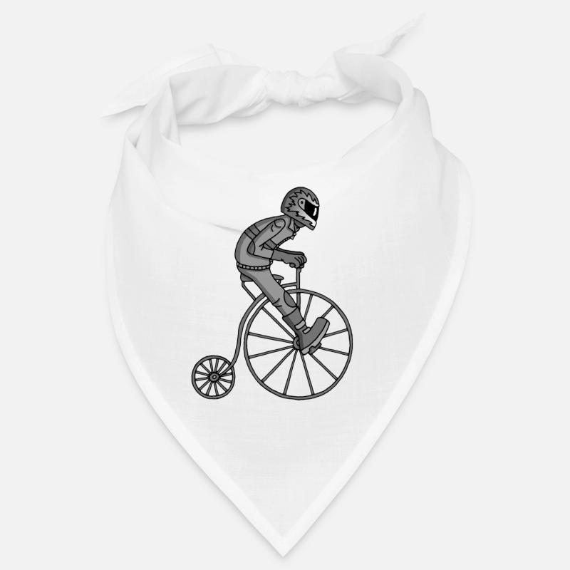 Retro Biker - Bandana - Weiß