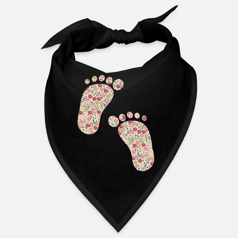 pink liberty footprints Bandana