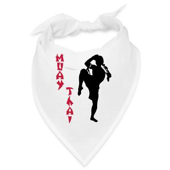 Muay Thai - Bandana - Weiß - Vorne