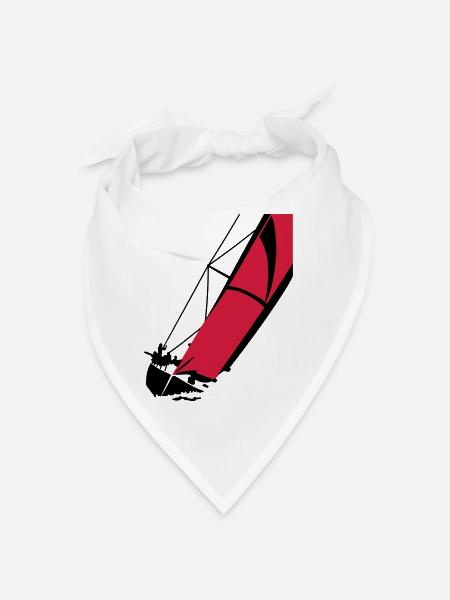 Yacht - Bandana - white - Front