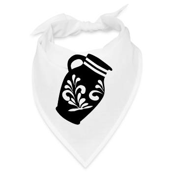 BEMBEL | Frankfurt Motive - Bandana - Weiß - Vorne
