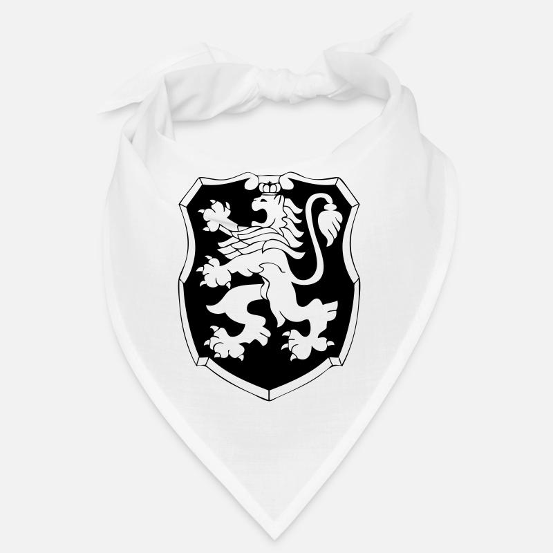Löwe Wappen - Bandana - Weiß