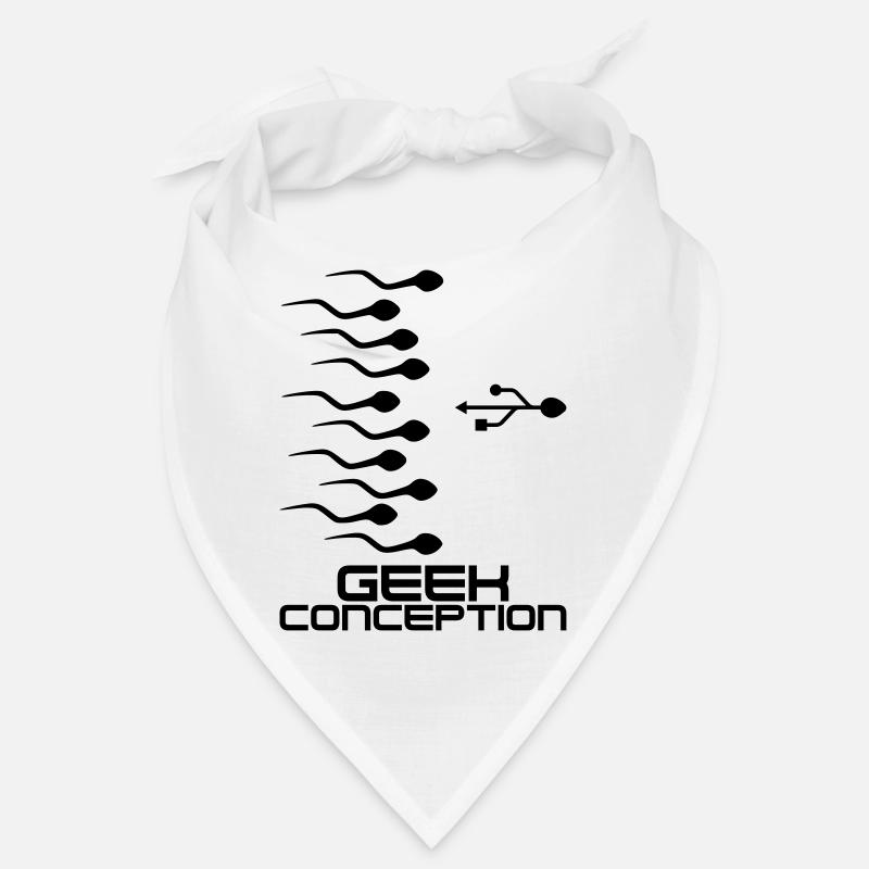 Geek Conception - Bandana - blanc