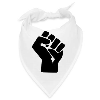 Faust - Bandana - Weiß - Vorne