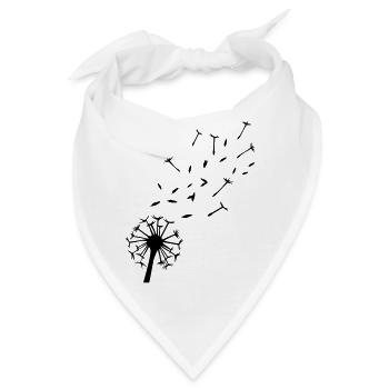 Löwenzahn - Bandana - Weiß - Vorne
