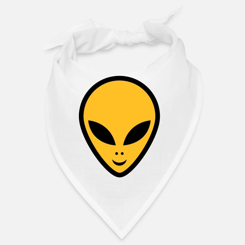 alien - Bandana - Weiß