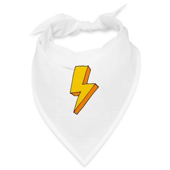 Blitz - Bandana - Weiß - Vorne