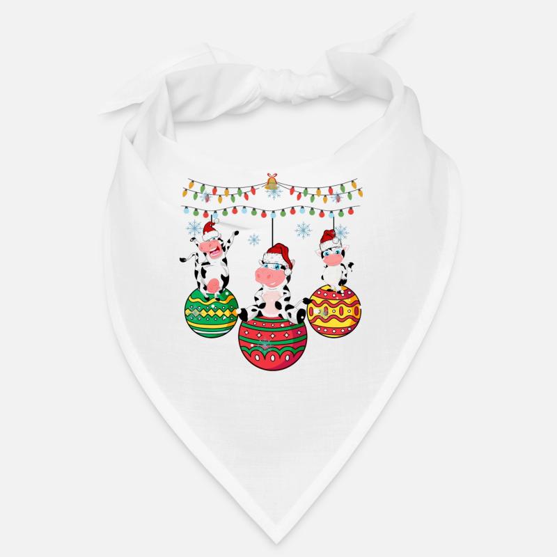 Vache bébé noël Bandana