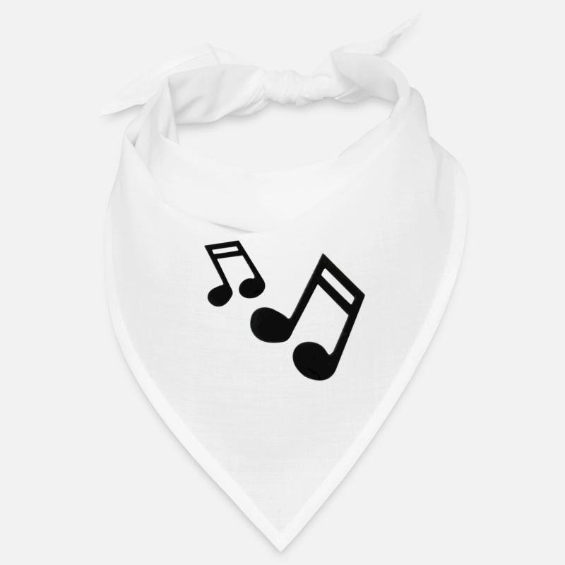 notes de musique notes de musique notes de musique Bandana