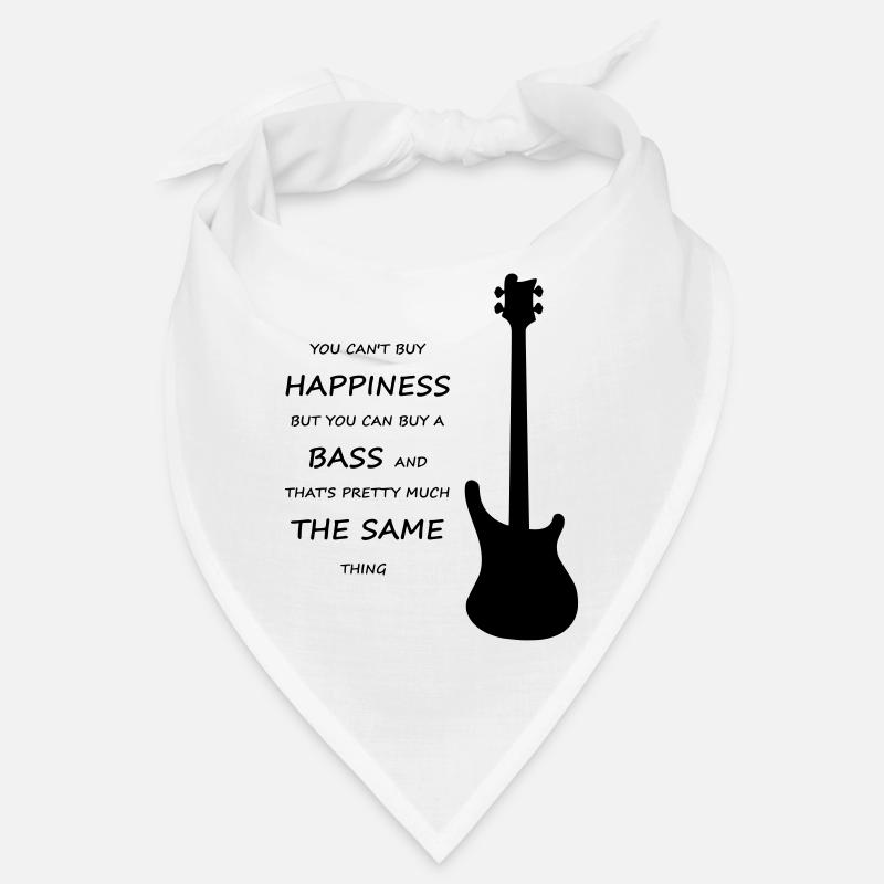 Cadeau de passe-temps pour instrument de basse Bandana