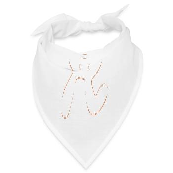 Hase - Bandana - Weiß - Vorne