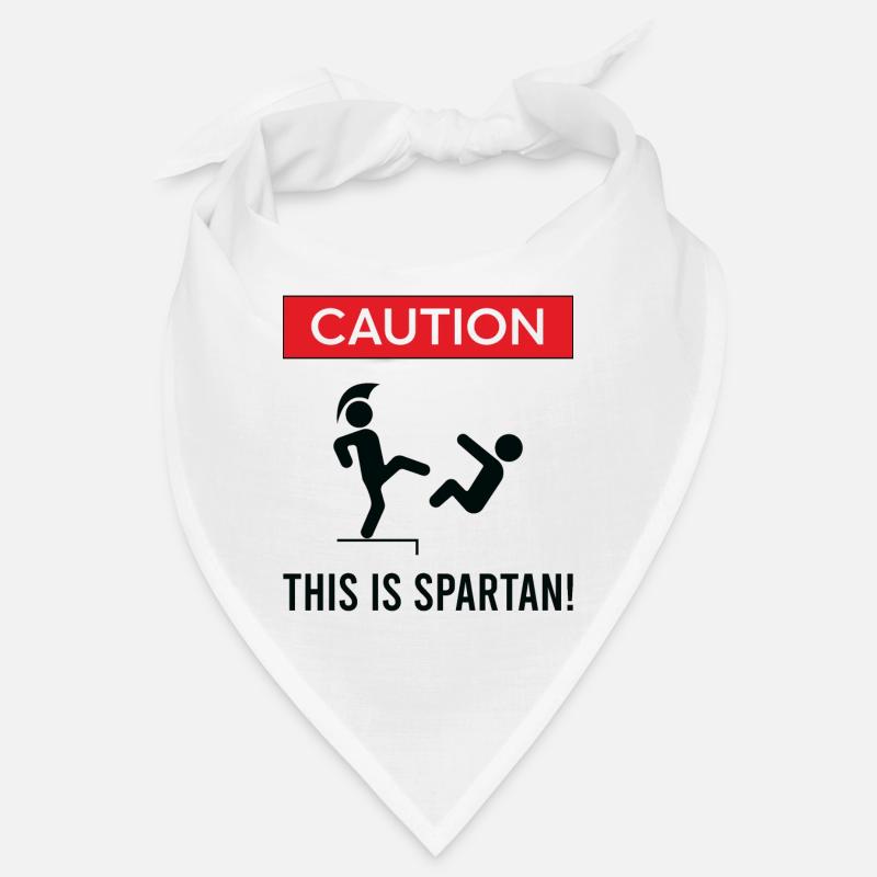 Spartan's "Caution This is Spartan" Bandana