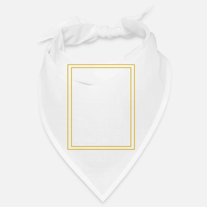 Frame / Abstract / Line / Pattern / Trend / Yellow Bandana