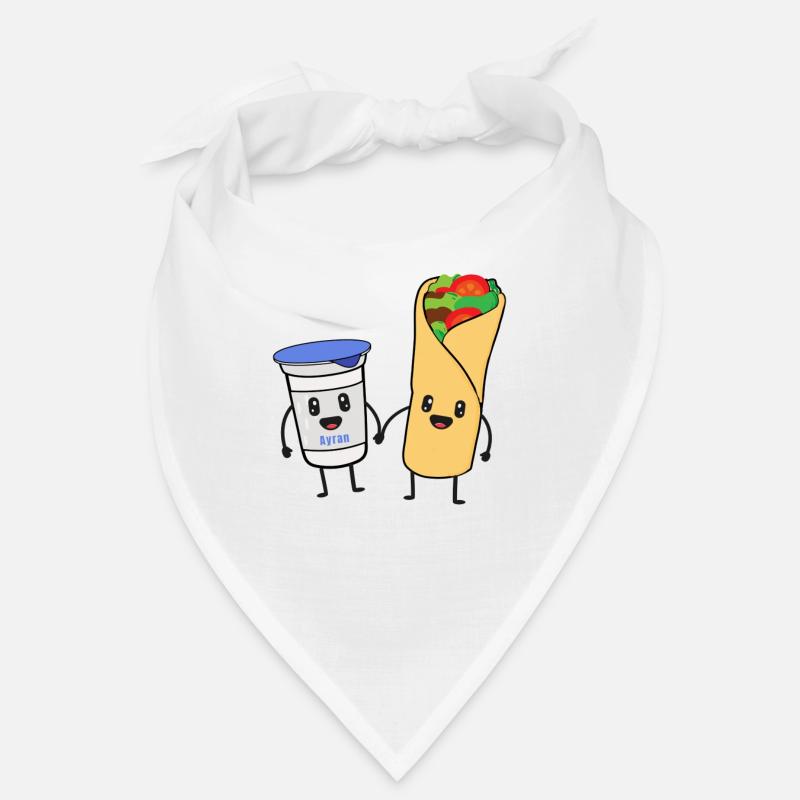 Pärchen Geschenk Dürüm Döner Ayran Lustig Süß Bandana