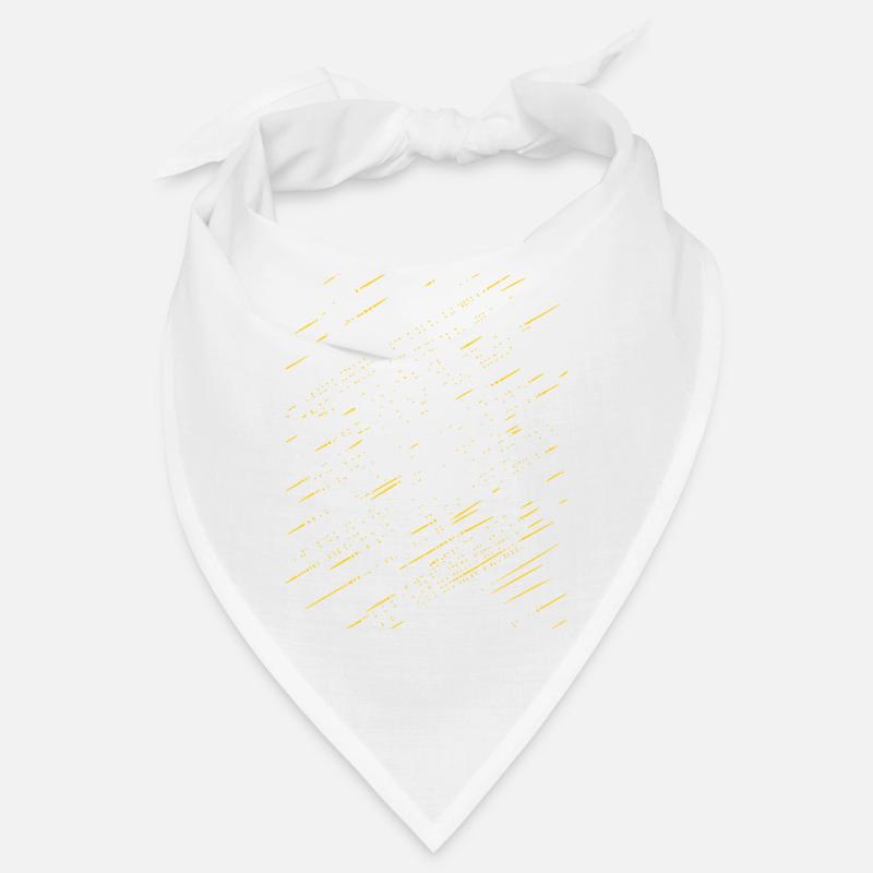 Abstract rays / line / gold / pattern Bandana