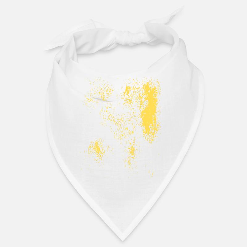Abstract design / gold / line / pattern Bandana