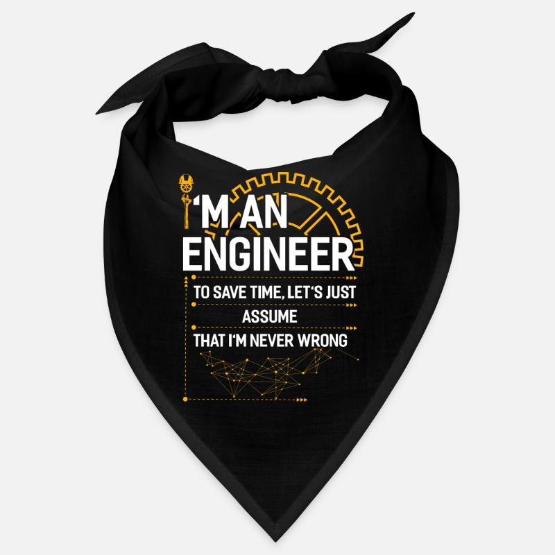 Engineer mechanical engineering electrical engineering gift Bandana
