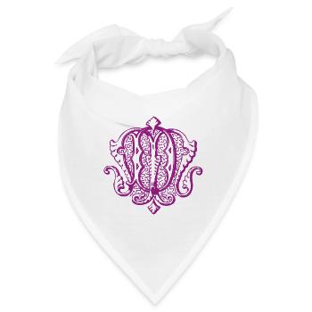 M - Bandana - Weiß - Vorne