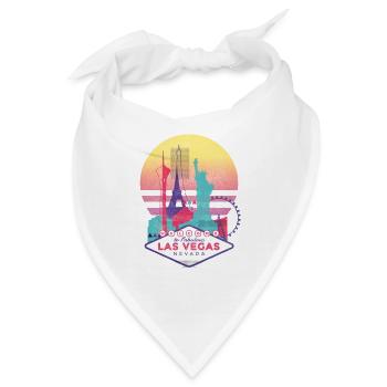 Las Vegas - Bandana - Weiß - Vorne