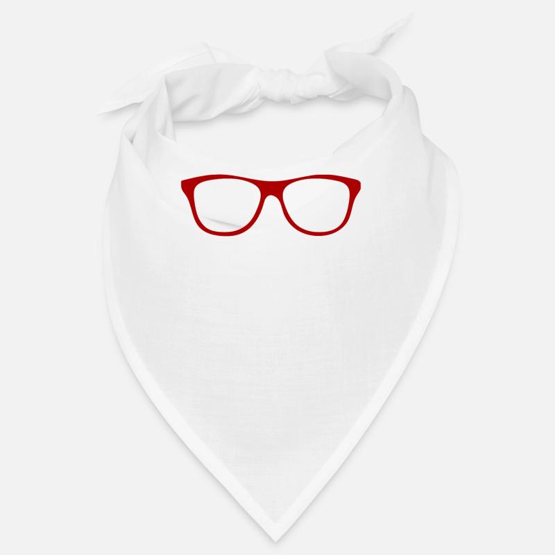 Abstract glasses / line / pattern / trend / red Bandana