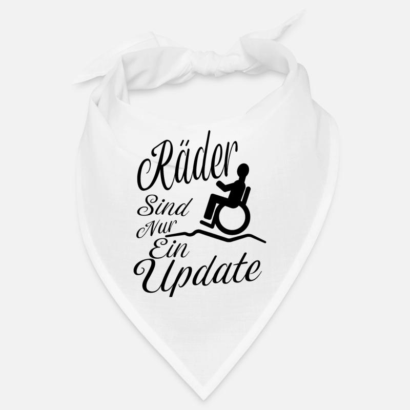 Räder sind nur ein update Behinderung Handicap Bandana