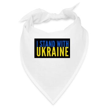 Ukraine - Bandana - Weiß - Vorne