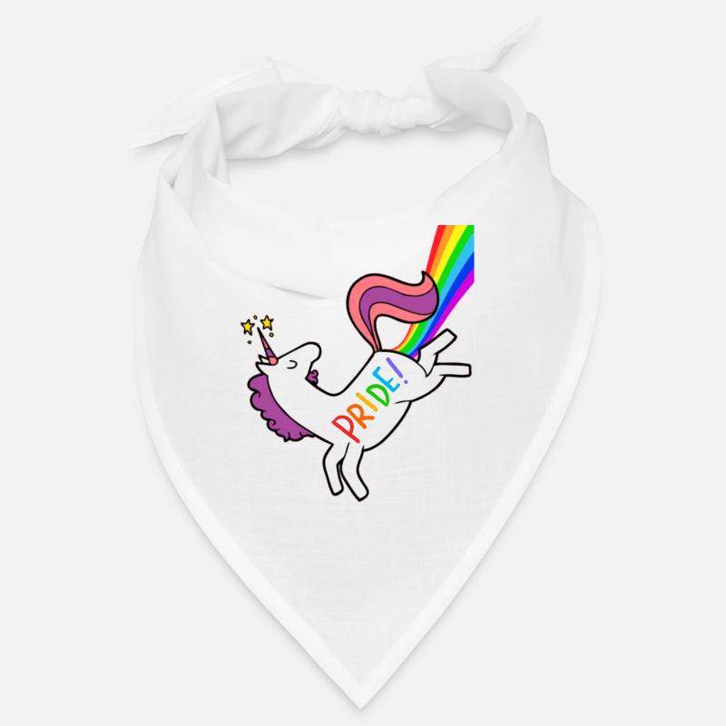 Pride-Einhorn Bandana
