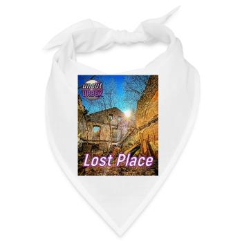 Lost Place Schmiede - Bandana - Weiß - Vorne