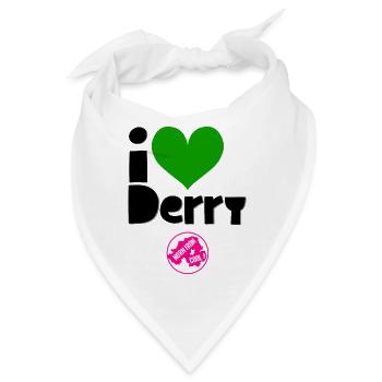 Derry - Bandana - Weiß - Vorne