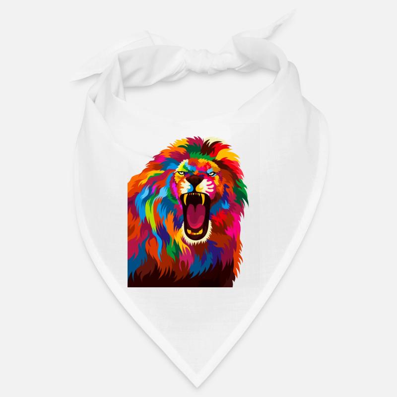 Lion Arc En Ciel Bandana