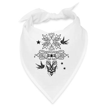 Triable Frauen - Bandana - Weiß - Vorne