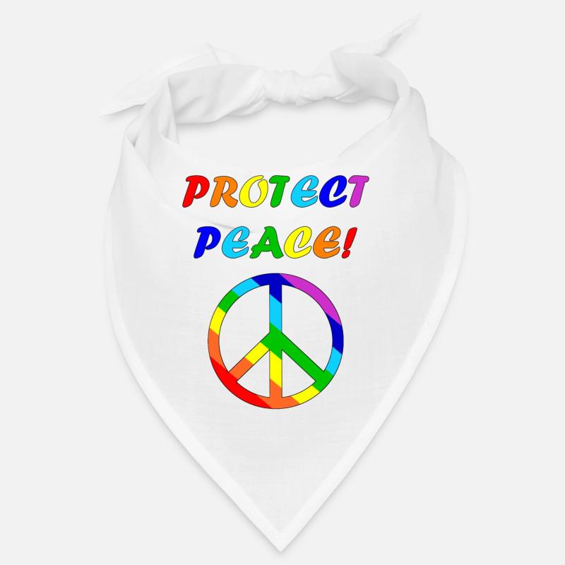 protect peace border black Bandana