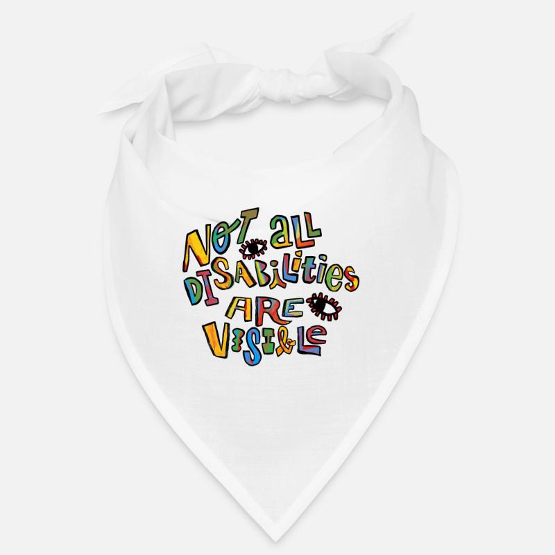 Disability - Bandana - white