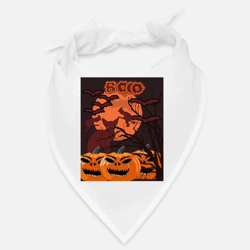 Boo avec chat brun foncé Bandana