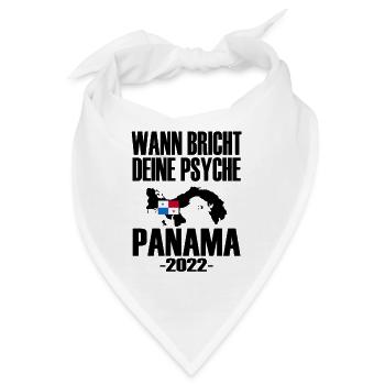 WANN BRICHT DEINE PSYCHE PANAMA - Bandana - Weiß - Vorne