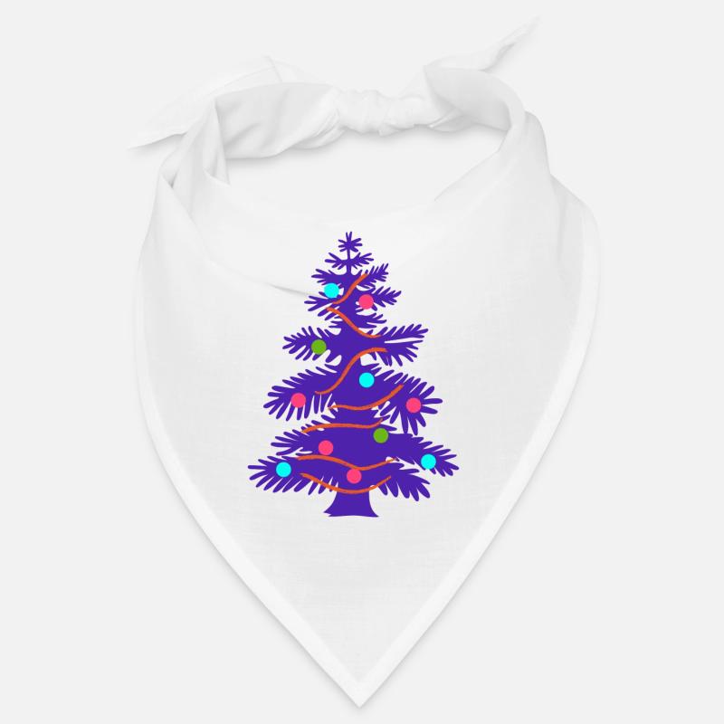Funky Christmas Tree Bandana