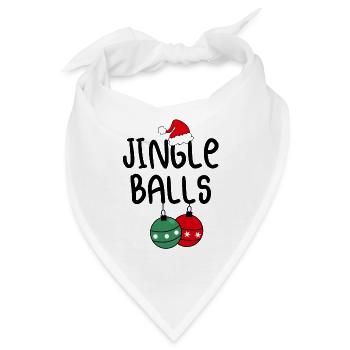 Jingle Bälle - Bandana - Weiß - Vorne
