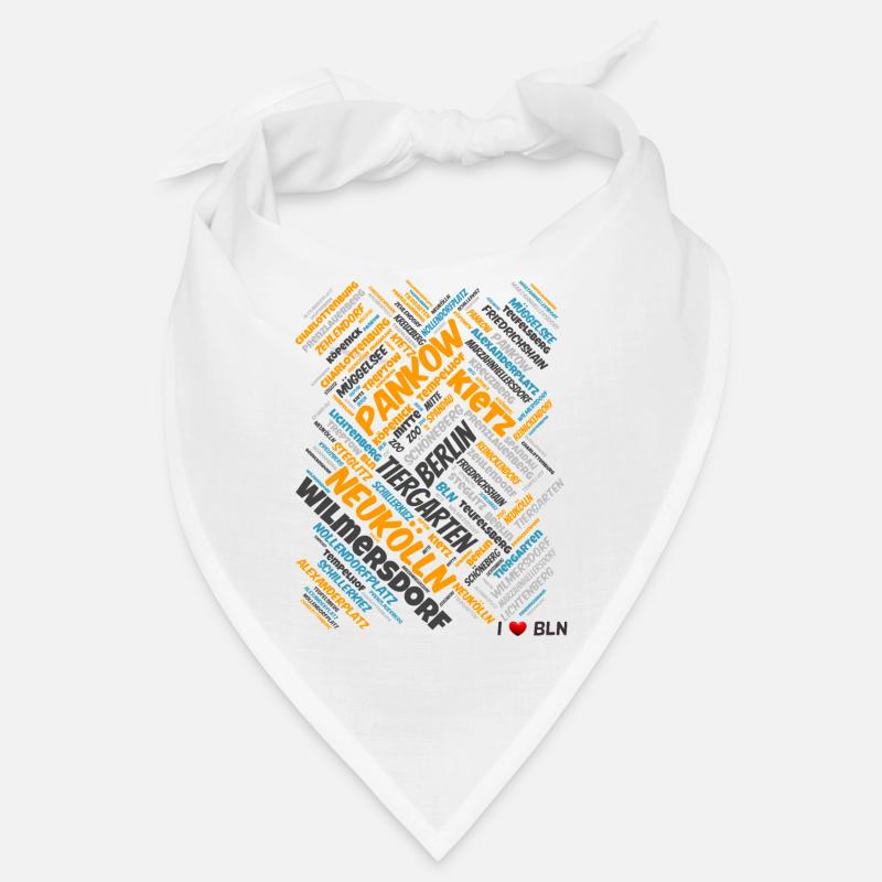 Berlin - Bandana - Weiß