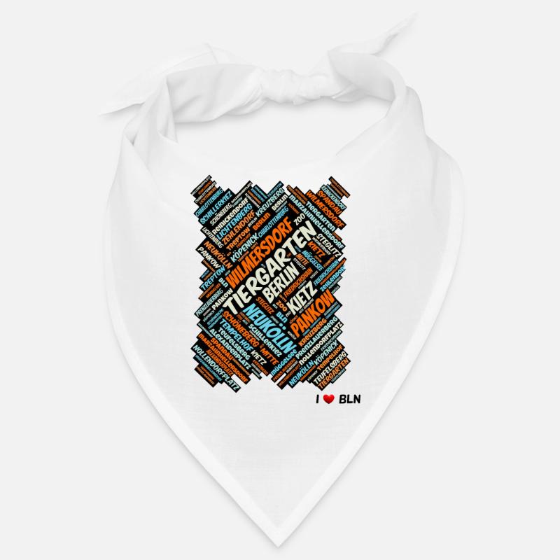 Berlin - Bandana - Weiß