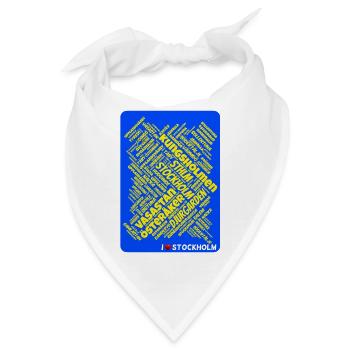Stockholm - Bandana - Weiß - Vorne