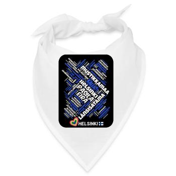 Helsinki - Bandana - Weiß - Vorne