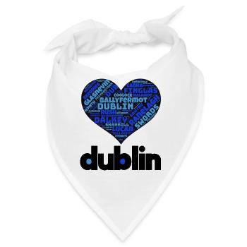 Dublin - Bandana - Weiß - Vorne