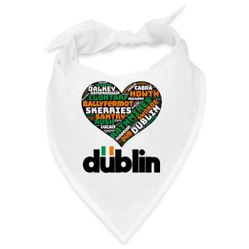 Dublin - Bandana - Weiß - Vorne